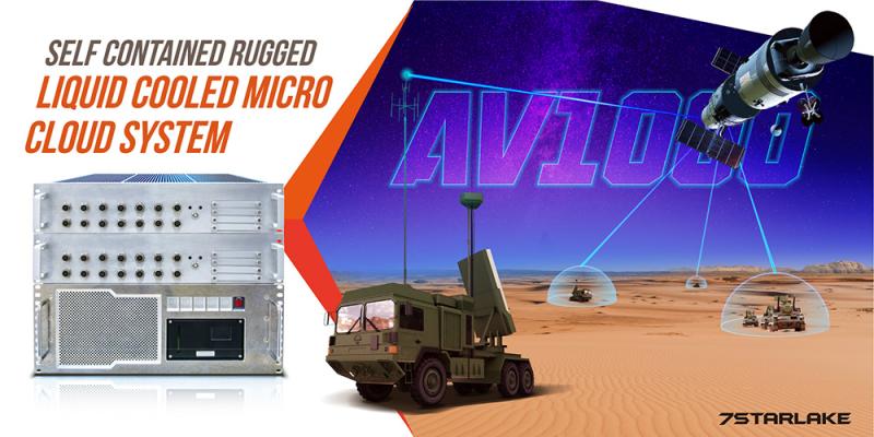 AV1000 Liquid Cooled Portable Data Center