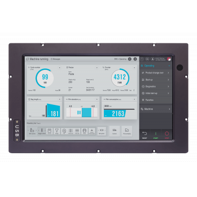 ETR1500  IEC 60605, EN50155, IP65 15.6" Touch-Screen Monitor